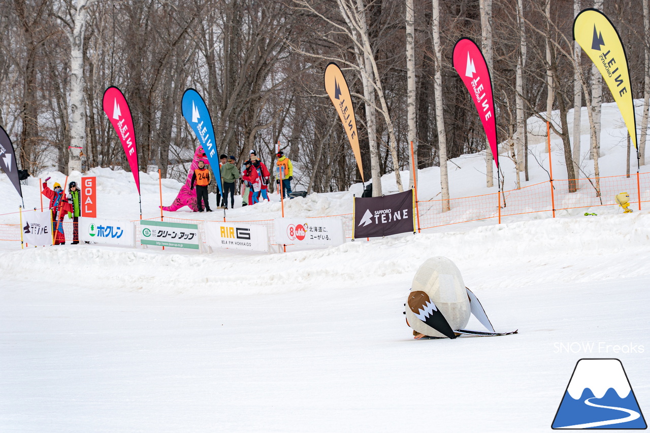 サッポロテイネ｜山頂積雪 285cm！絶好の春コンディションのゲレンデは、『アルペンスキー大会』『モーグル大会』『テイネ雪山祭り』『北海道米そり選手権2026』で大盛り上がり～(^^)v